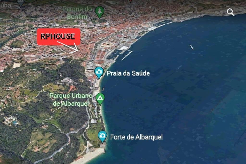 Rp House 1 , Perto Do Mercado Historico E Rio Sado เซตุบาล ภายนอก รูปภาพ